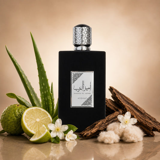 Ameer Al Arab de Asdaaf, fragancia unisex fresca especiada