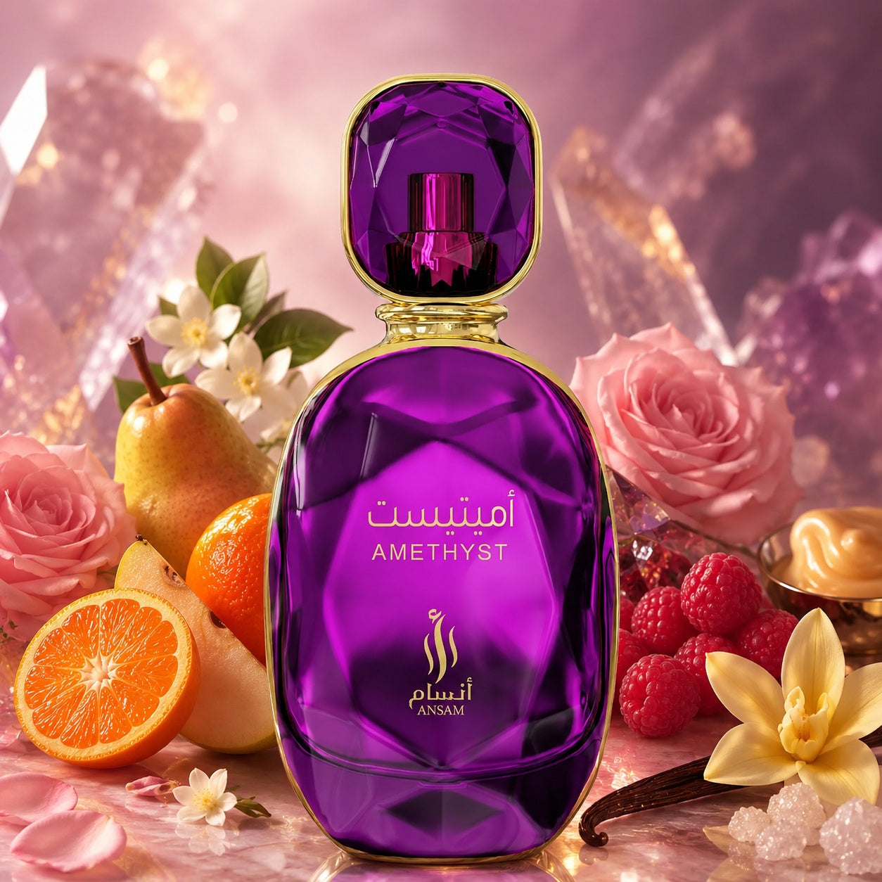 Amethyst Ahjaar Collection – Perfume Gourmand con Coco y Vainilla