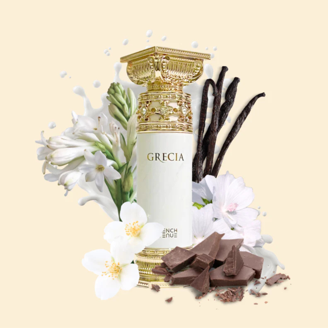 Grecia – French Avenue | Perfume Almizcle Floral Amaderado Unisex (2025) – foto 2