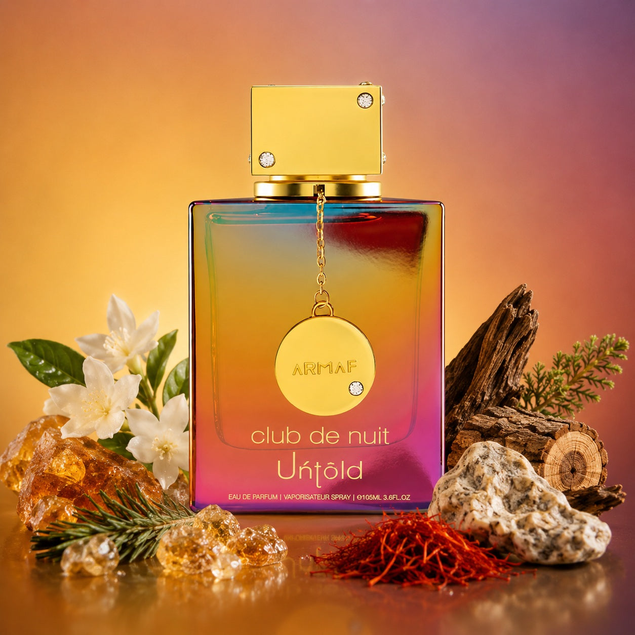 Club de Nuit Untold – Armaf | Perfume Unisex Ámbar Amaderado