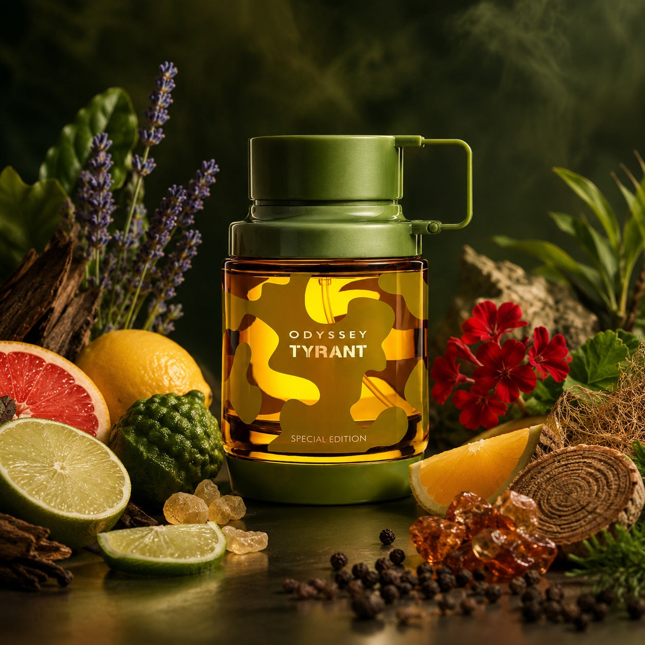 Odyssey Tyrant Special Edition – Armaf | Aroma Amaderado con Cítricos y Pimienta