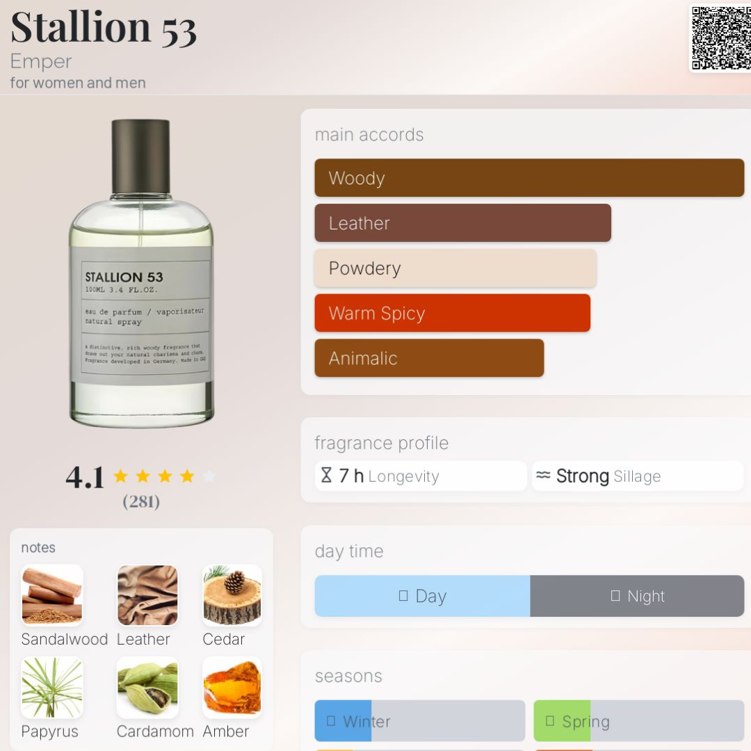 Stallion 53 Emper Perfume Unisex 2024 – foto 3