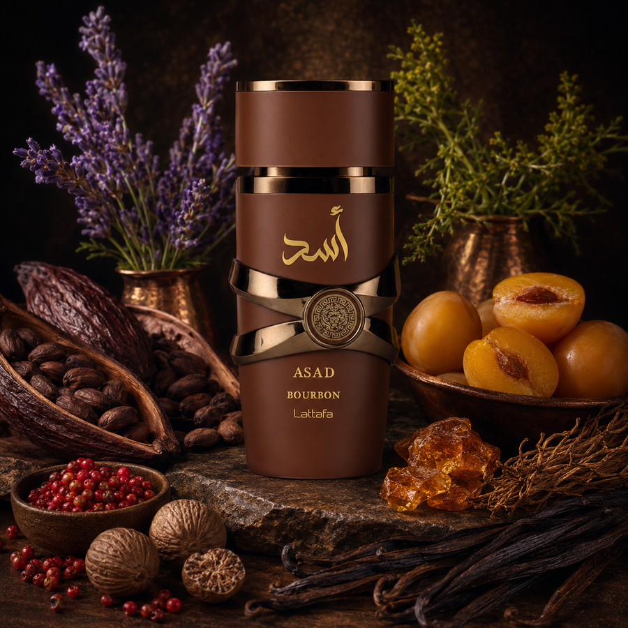 Asad Bourbon de Lattafa Perfumes | Fragancia Masculina Oriental Especiada