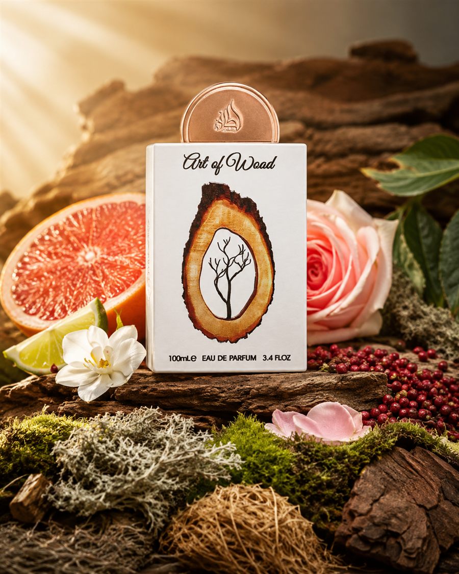 Art Of Wood – Lattafa Perfumes | Aroma Amaderado con Toques Cítricos y Florales