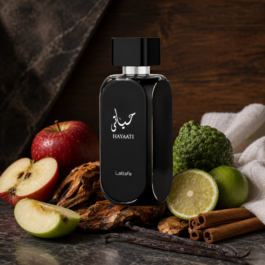 Lattafa Hayaati Unisex EDP – Amaderada Aromática 2020
