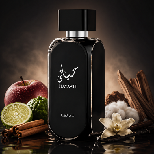 Lattafa Hayaati Unisex EDP – Amaderada Aromática 2020