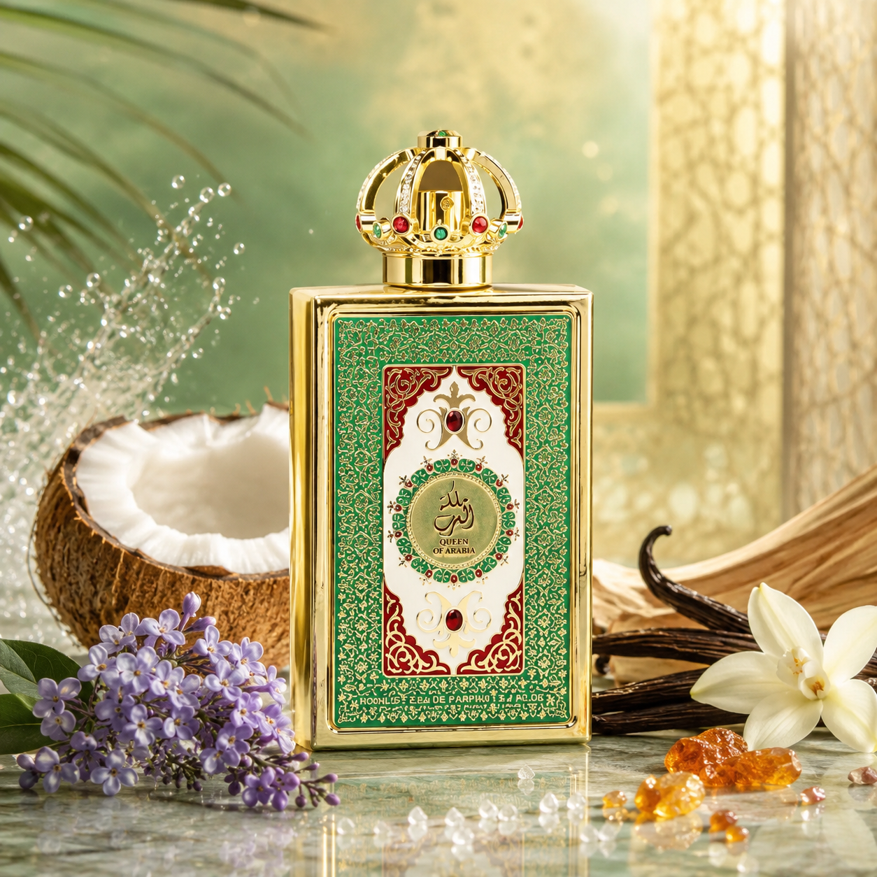 Queen of Arabia de Lattafa – Elegancia Oriental con Toque Cremoso y Salado
