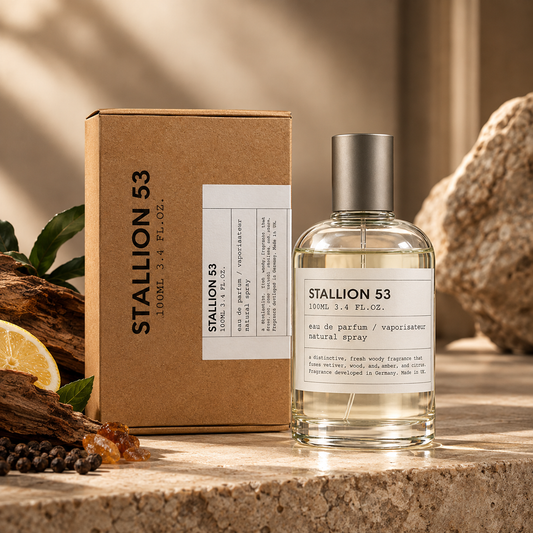 Stallion 53 Emper | Fragancia Oriental Cardamomo, Ámbar y Maderas