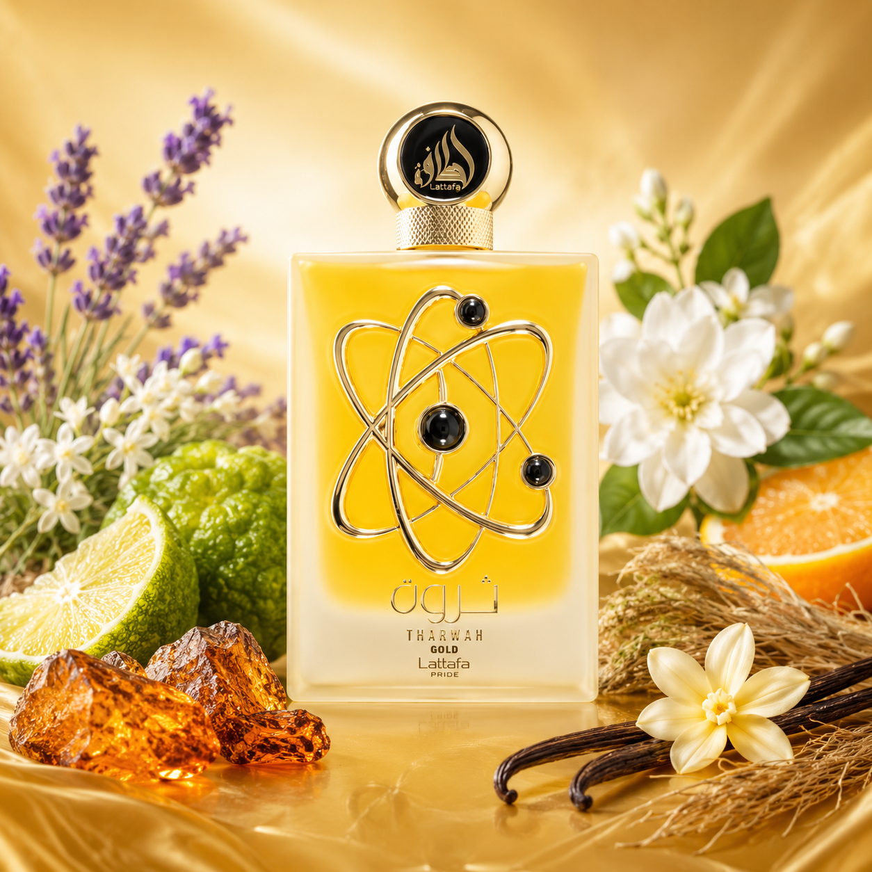 Tharwah Gold Lattafa Perfumes – Perfume Femenino Oriental Floral 2022