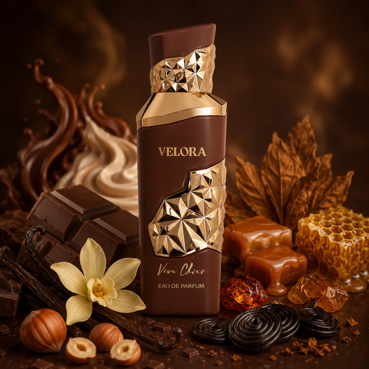 Viva Choco Velora – Perfume Unisex Gourmet con Chocolate y Vainilla