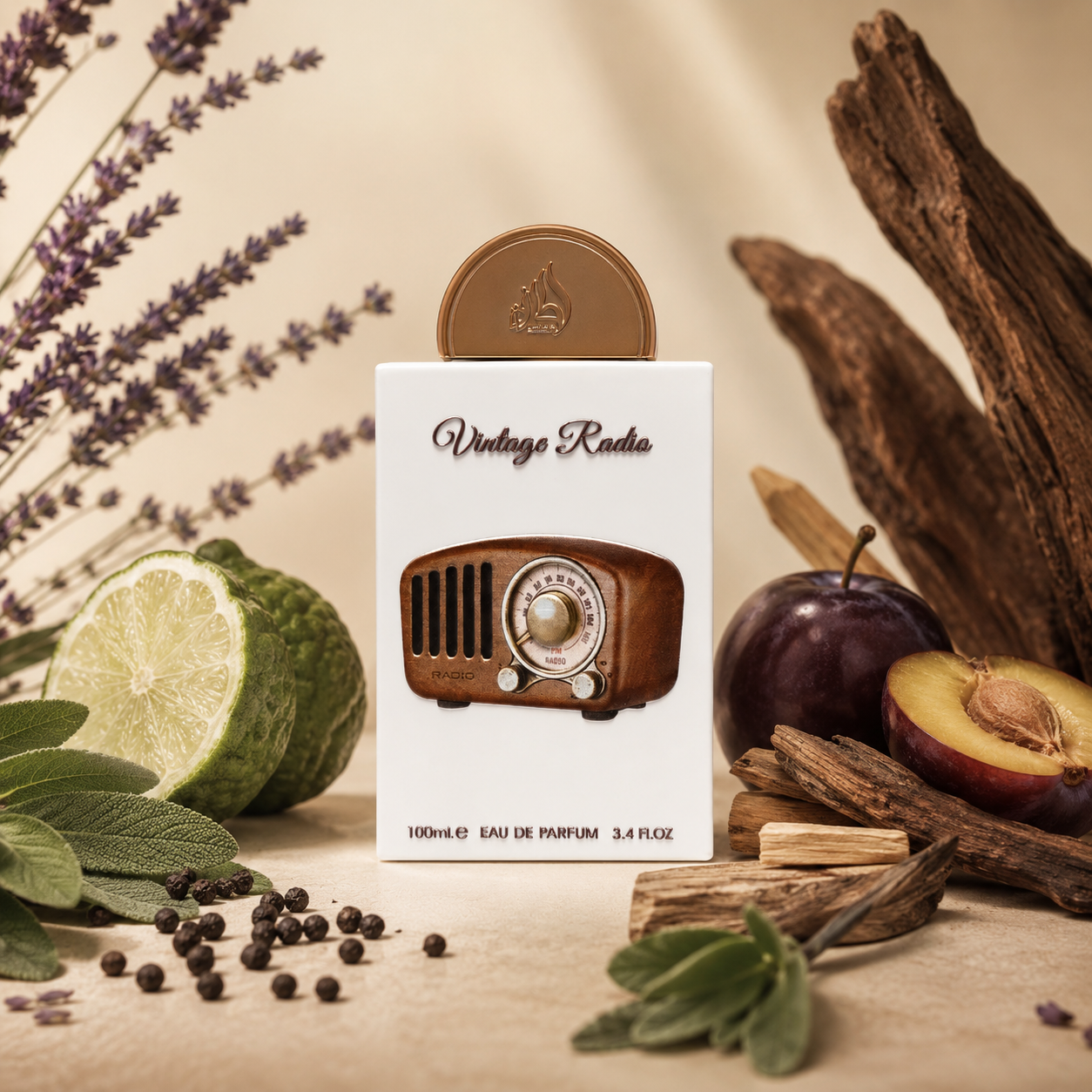 Vintage Radio – Lattafa Perfumes | Fragancia Oriental Amaderada Unisex (2023)