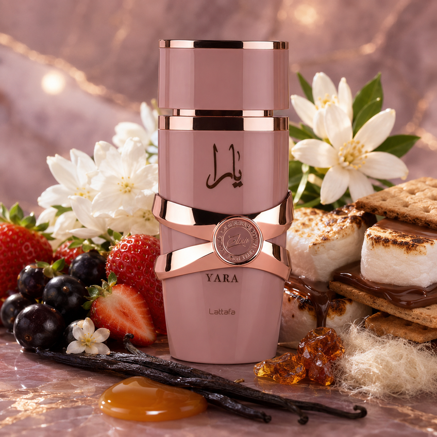 Yara Elixir – Eau de Parfum Femenino | Dulce, Seductor y Adictivo