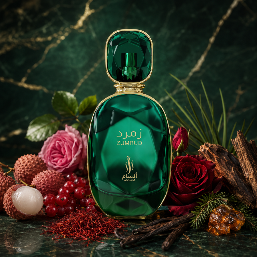 Zumrud Ansaam – Perfume Moderno con Vainilla y Maderas Nobles
